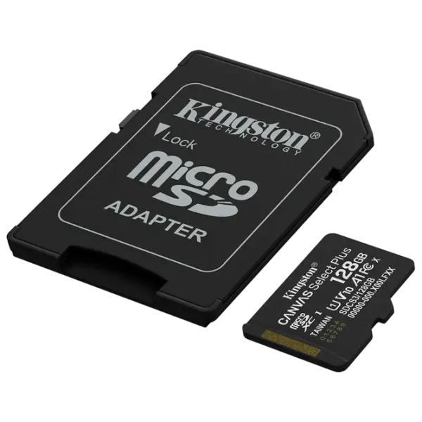 Card memorie Kingston Canvas Select Plus 128 GB MicroSD / Class10 photo 2