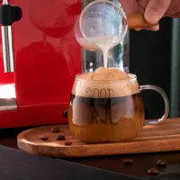 Set de cești Ardesto Good Morning 430 ml / Sticlă borosilicată / Transparent photo 6