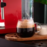 Set de cești Ardesto Good Morning 430 ml / Sticlă borosilicată / Transparent photo 8