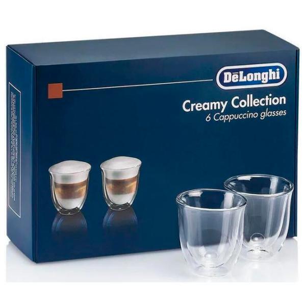 Set de pahare DeLonghi DLSC301 0.19l / Sticlă / Transparent photo 2