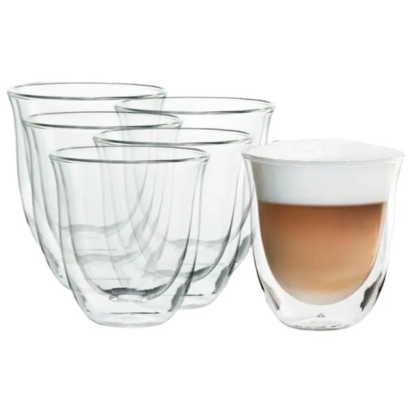Set de pahare DeLonghi DLSC301 0.19l / Sticlă / Transparent photo 6