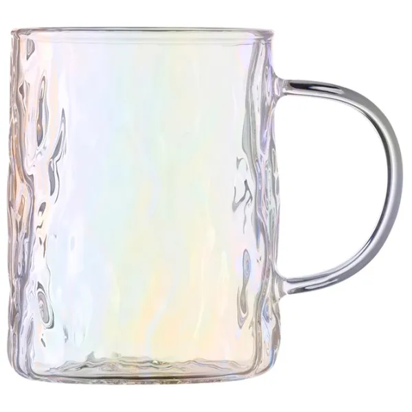Set de cești Ardesto Shine mix 260 ml / Sticlă borosilicată / Multicolor photo 3