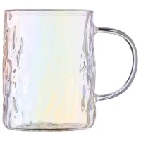 Set de cești Ardesto Shine mix 260 ml / Sticlă borosilicată / Multicolor photo 3