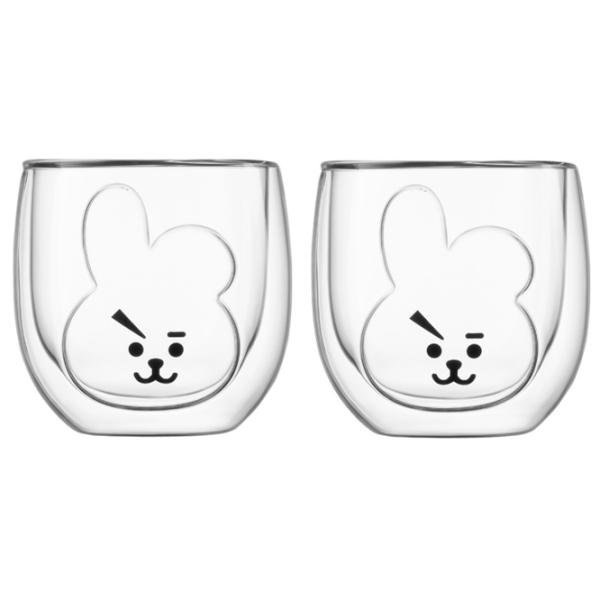 Set de cești Ardesto Animals 300 ml / Sticlă borosilicată / Transparent photo 1