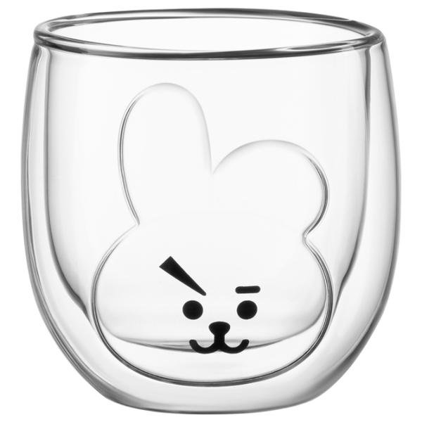 Set de cești Ardesto Animals 300 ml / Sticlă borosilicată / Transparent photo 3