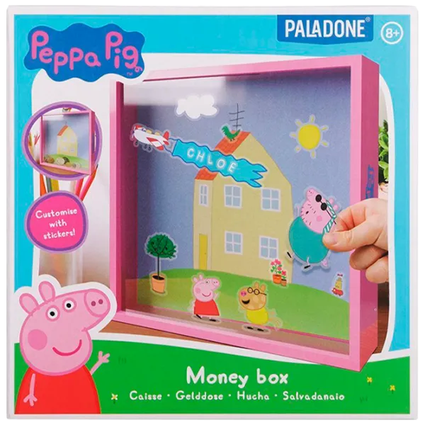 Копилка Paladone Peppa Pig Frame Money Box PP12785PP 8+ / Разноцветный Розовый photo 1