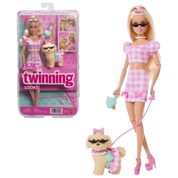 Кукла Barbie Twinning looks JFP36 модель / 3+ photo 3 Кукла Barbie Twinning looks JFP36 модель / 3+ photo 3