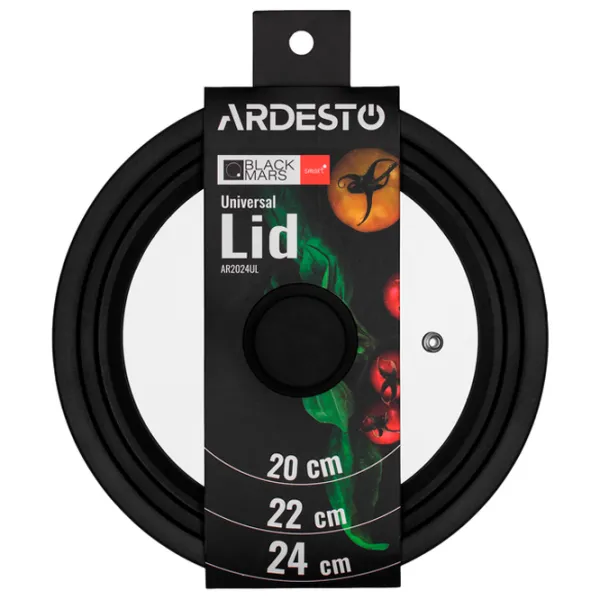 Capac Ardesto AR2024UL 22 cm / Sticlă photo 4