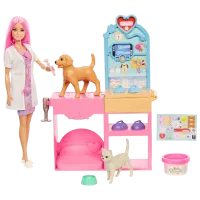 Set Barbie Veterinary Clinic JFX93 model / 3+