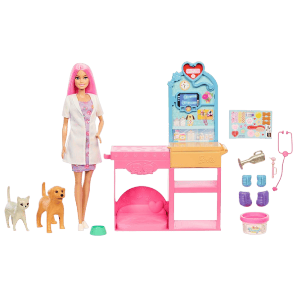 Набор Barbie Veterinary Clinic JFX93 модель / 3+ photo 2 Набор Barbie Veterinary Clinic JFX93 модель / 3+ photo 2