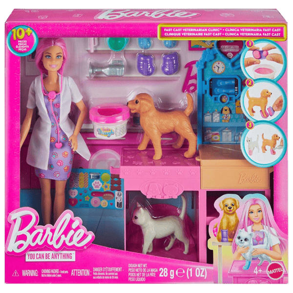 Набор Barbie Veterinary Clinic JFX93 модель / 3+ photo 6 Набор Barbie Veterinary Clinic JFX93 модель / 3+ photo 6