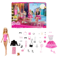 Set Barbie Style and beauty JFL63 calendarul Adventului / 3+