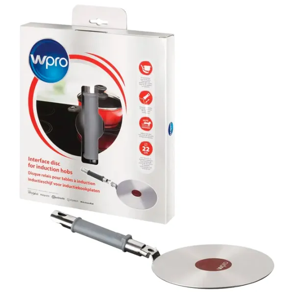 Индукционный диск Whirlpool 484000008676 Серебряный / Нержавеющая сталь photo 3