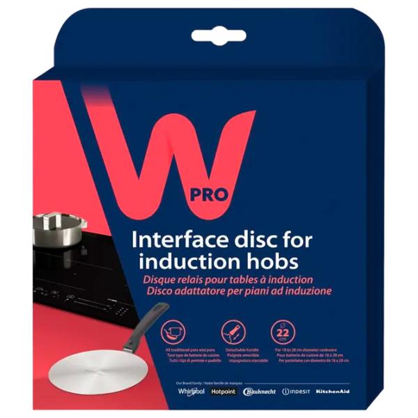 Disc de inducție Whirlpool 484000008543 Silver / Oțel inoxidabil photo 2