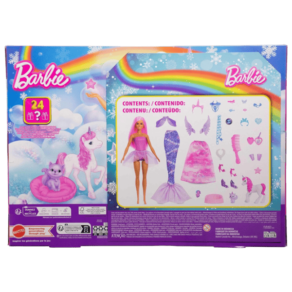 Кукла Mattel Barbie JFL66 адвент календарь / 3+ photo 6 Кукла Mattel Barbie JFL66 адвент календарь / 3+ photo 6