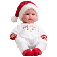 Кукла Llorens Leo Sonrisas Pijama-Merry Christmas 74501 малыш / 3+ photo 2