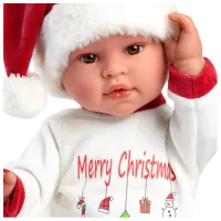 Кукла Llorens Leo Sonrisas Pijama-Merry Christmas 74501 малыш / 3+ photo 3
