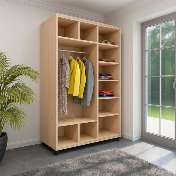 Dulap Arta Mobilei Armadio 150 x 60 x 230 / DSP / Stejar Ferara photo 3