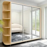 Шкаф Arta Mobilei Armadio 252 x 60см x 230 / ДСП / Дуб Феррара