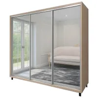 Dulap Arta Mobilei Armadio 178 x 60 x 230 / DSP / Stejar Ferara photo 3