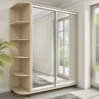 Шкаф Arta Mobilei Armadio 151 x 60см x 230 / ДСП / Дуб Феррара