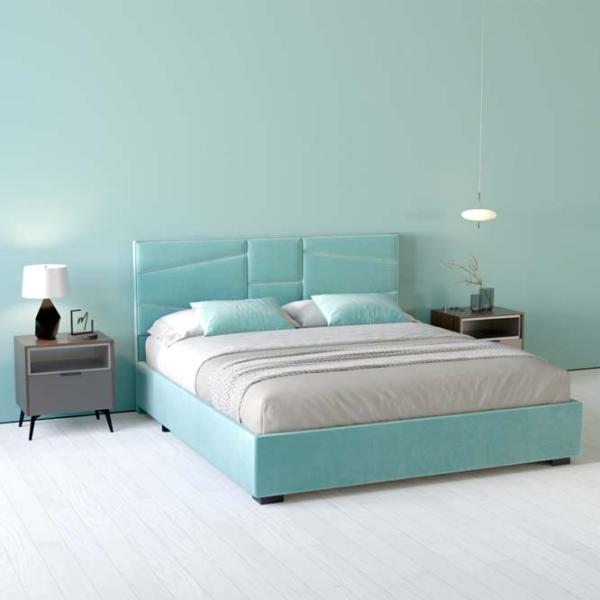 Pat My-Style my-Alia Mocca 200 x 200 cm / Placaj / Albastru deschis photo 4