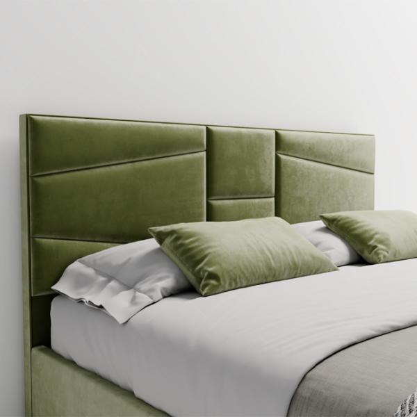 Кровать My-Style my-Alia Galaxy 140 x 200 см / Фанера / Хаки photo 2