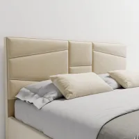 Кровать My-Style my-Alia Deco 200 x 200 см / Фанера / Кремовый photo 6