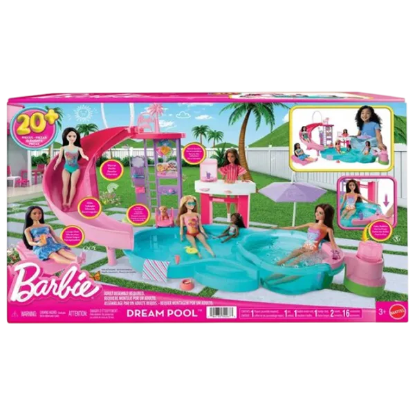 Набор Barbie Dream Pool JFP01 модель / 3+ photo 5 Набор Barbie Dream Pool JFP01 модель / 3+ photo 5