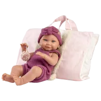 Păpușă Llorens Nica Recien Nacida Saquito Cambiador 73812 bebeluș / 3+