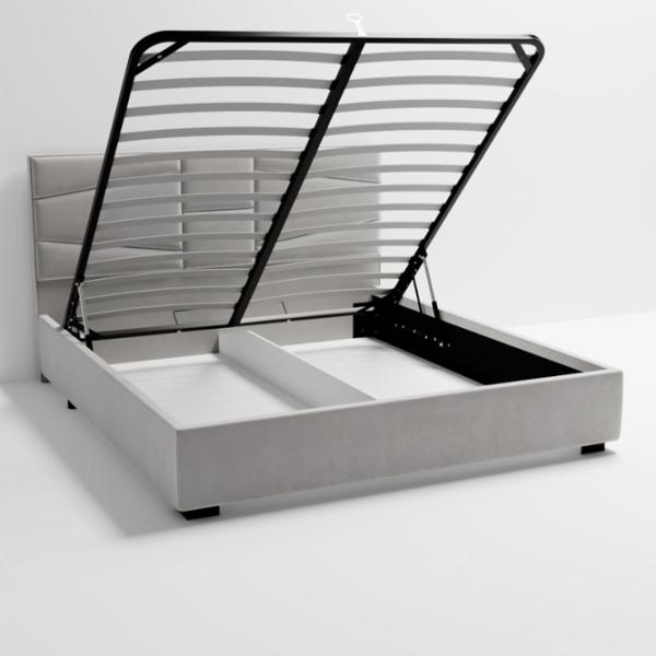 Кровать My-Style my-Alia Deco 90 x 200 см / Фанера / Светло Серый photo 4