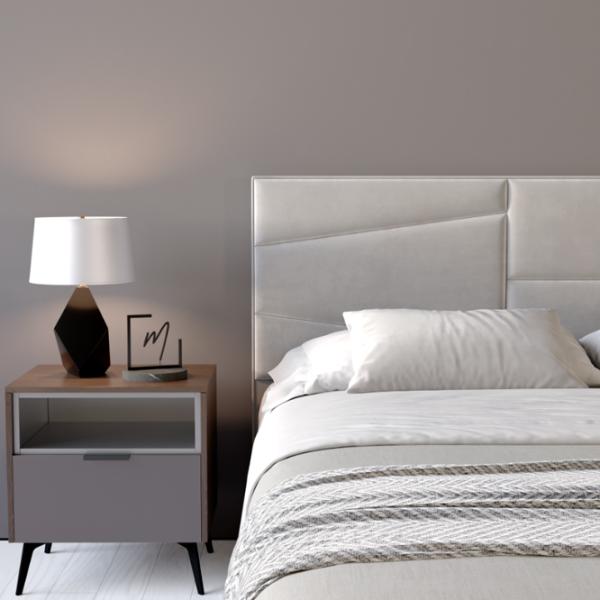 Pat My-Style my-Alia Deco 120 x 200 cm / Placaj / Light Gray photo 7