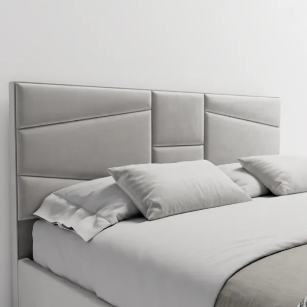 Кровать My-Style my-Alia Deco 200 x 200 см / Фанера / Светло Серый photo 5