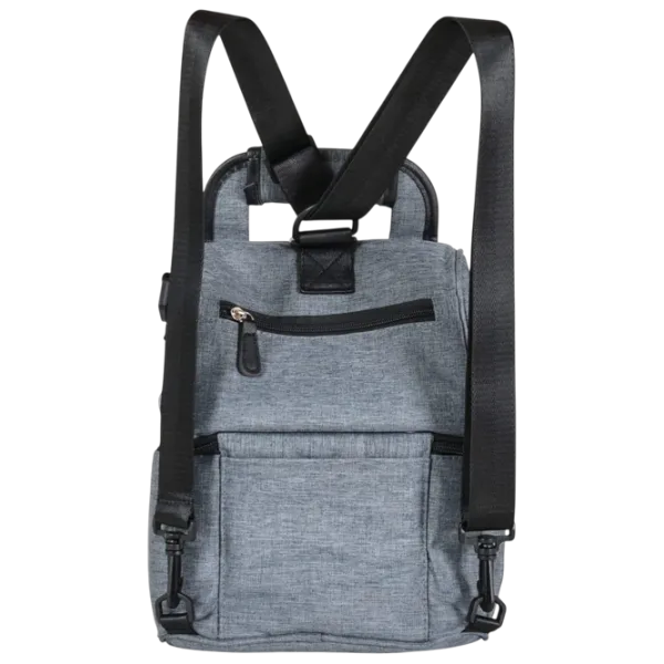 Rucsac pentru mămici Moni Aurora Gray photo 2