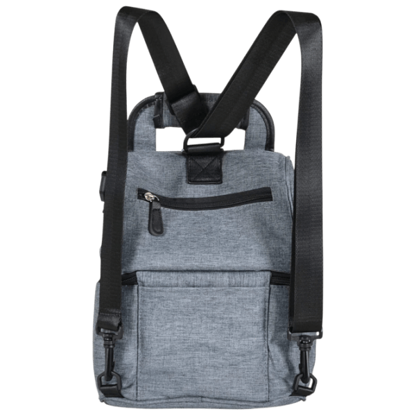 Rucsac pentru mămici Moni Aurora Gray photo 2