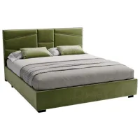 Кровать My-Style my-Alia Mocca 160 x 200 см / Фанера / Хаки