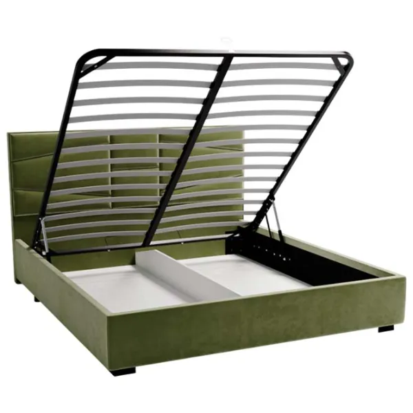 Кровать My-Style my-Alia Mocca 200 x 200 см / Фанера / Хаки photo 2