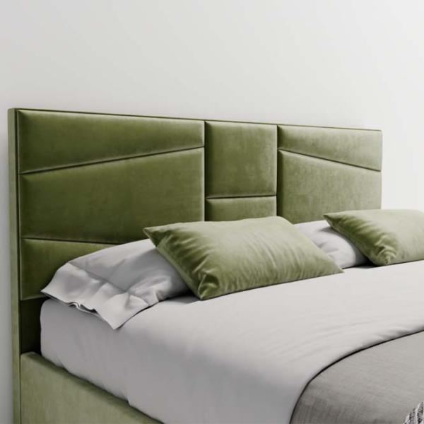 Кровать My-Style my-Alia Mocca 200 x 200 см / Фанера / Хаки photo 6