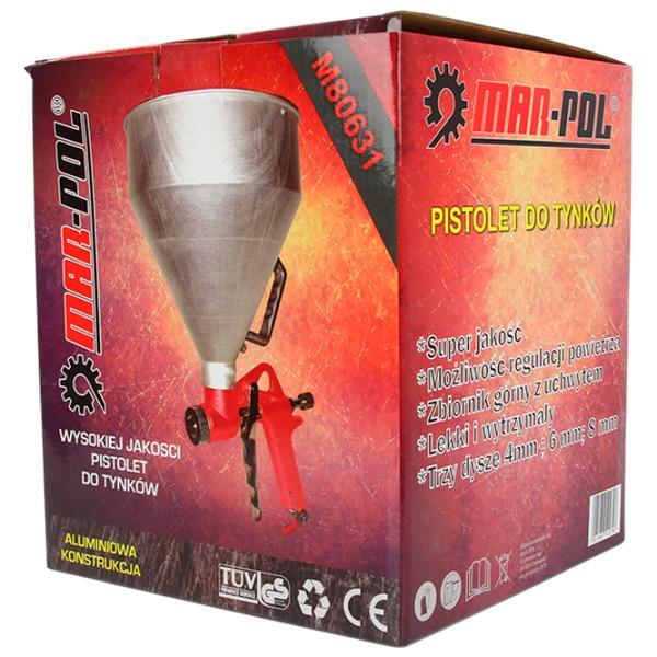 Pistol pentru tencuire MAR-POL M80631  Aluminiu photo 3