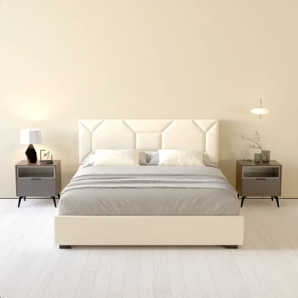 Кровать My-Style my-Vika Mocca 90 x 200 см / Фанера / Светло-Бежевый photo 4