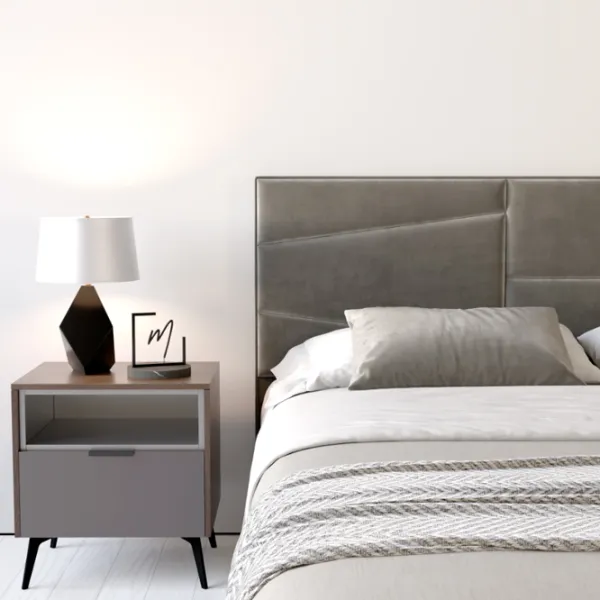 Pat My-Style my-Alia Deco 90 x 200 cm / Placaj / Gray photo 6