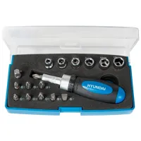 Set de capete tubulare Hyundai HY-40215 Cantitatea în set - 17 buc.