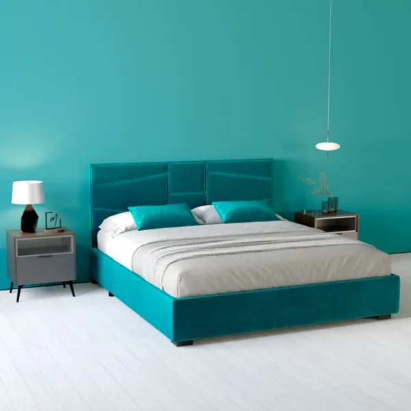 Pat My-Style my-Alia Deco 90 x 200 cm / Placaj / Teal photo 4