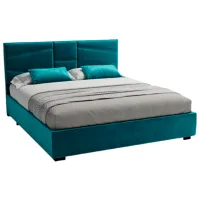 Кровать My-Style my-Alia Deco 180 x 200 см / Фанера / Бирюзовый