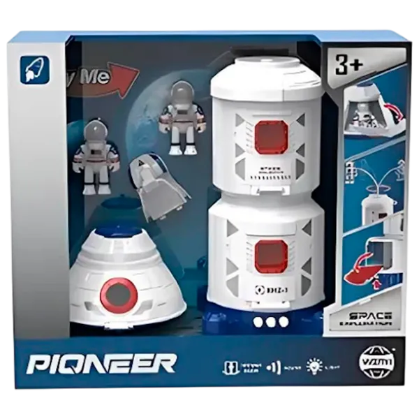 Jucărie interactivă Pioneer Explorarea Spațiului Stația Spațială WY891A 3+ / Blue White photo 1