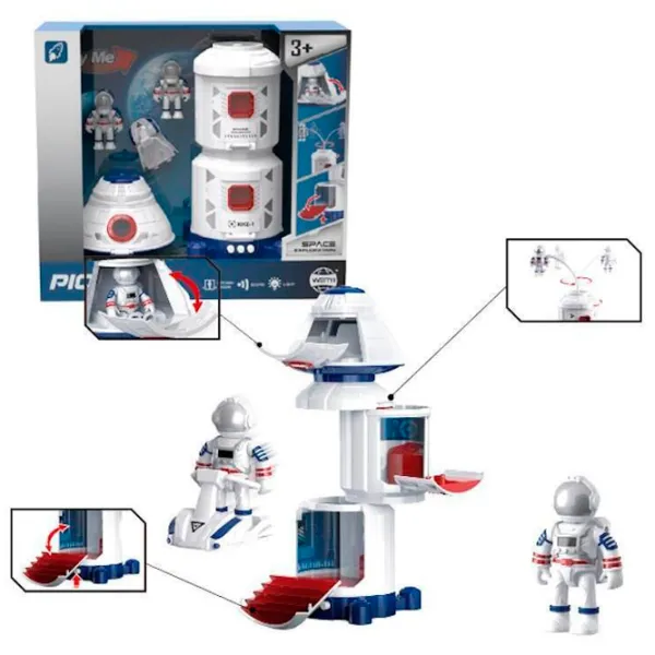 Jucărie interactivă Pioneer Explorarea Spațiului Stația Spațială WY891A 3+ / Blue White photo 2