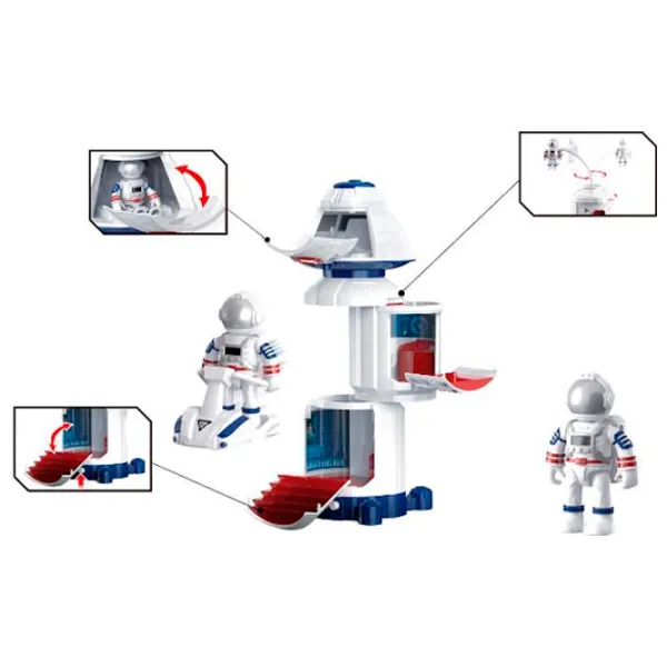 Jucărie interactivă Pioneer Explorarea Spațiului Stația Spațială WY891A 3+ / Blue White photo 3