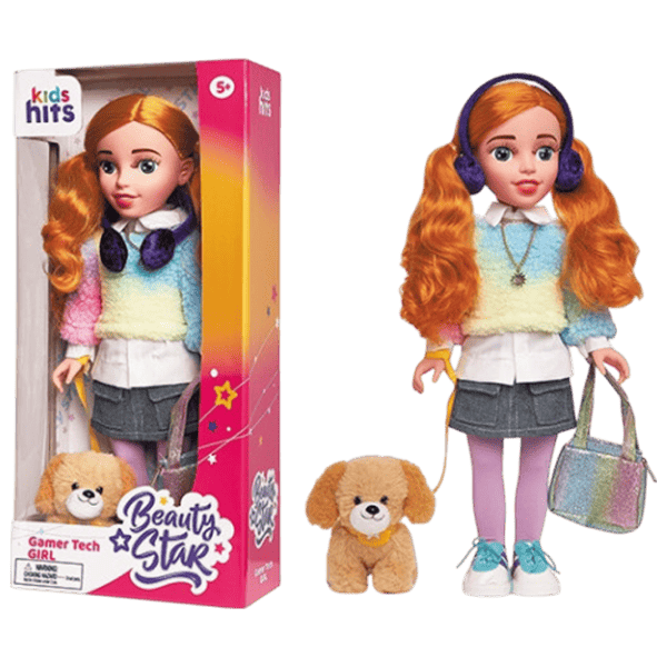 Păpușă Kids Hits Gamer Tech Girl KH33/002 model / 3+ photo 1 Păpușă Kids Hits Gamer Tech Girl KH33/002 model / 3+ photo 1