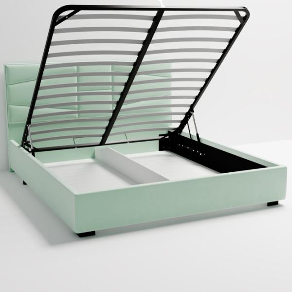 Кровать My-Style my-Alia Galaxy 120 x 200 см / Фанера / Салатовый  photo 4