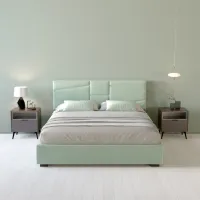 Кровать My-Style my-Alia Galaxy 200 x 200 см / Фанера / Салатовый photo 6